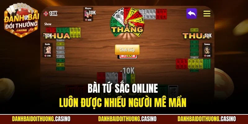Bài tứ sắc online luôn được nhiều người mê mẩn 